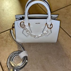 Aldo brand new white bag